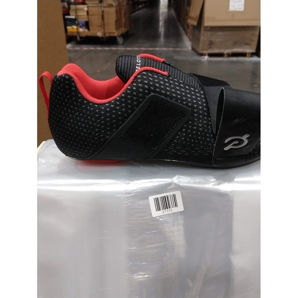 Peloton Altos Cycling Shoes - Black/ Red